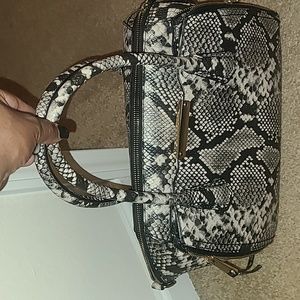 Leather Snakeskin Aldo Purse